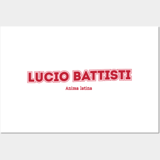 Lucio Battisti Anima latina Posters and Art